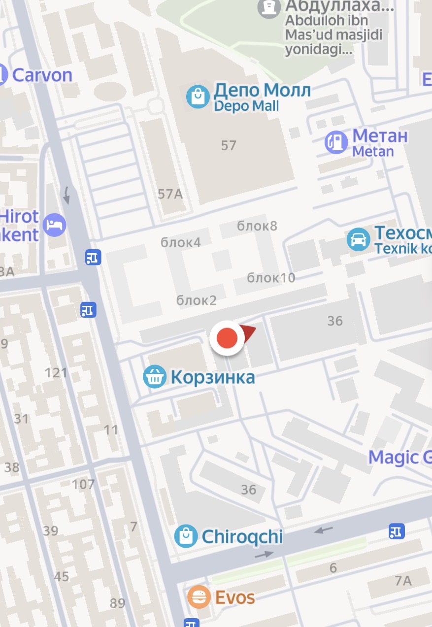 Наше местоположение